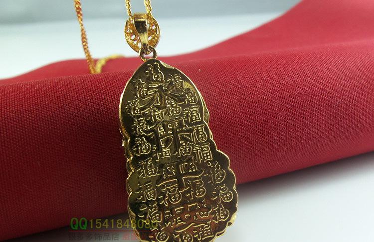 銀多多黃銅吊飾品批發(fā) 鍍金首飾與黃金觀音，永保平安工廠特價，兼談翡翠玉石